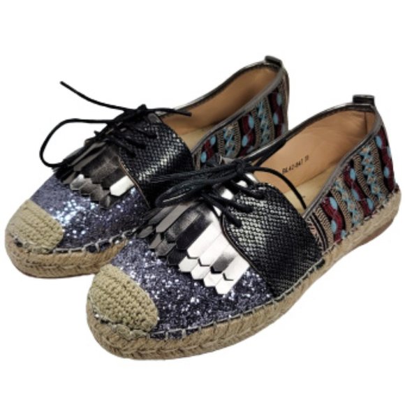 BELUCCI IBIZA SLIP ON ESPADRILLE / SIZE 38 - Picture 2 of 13